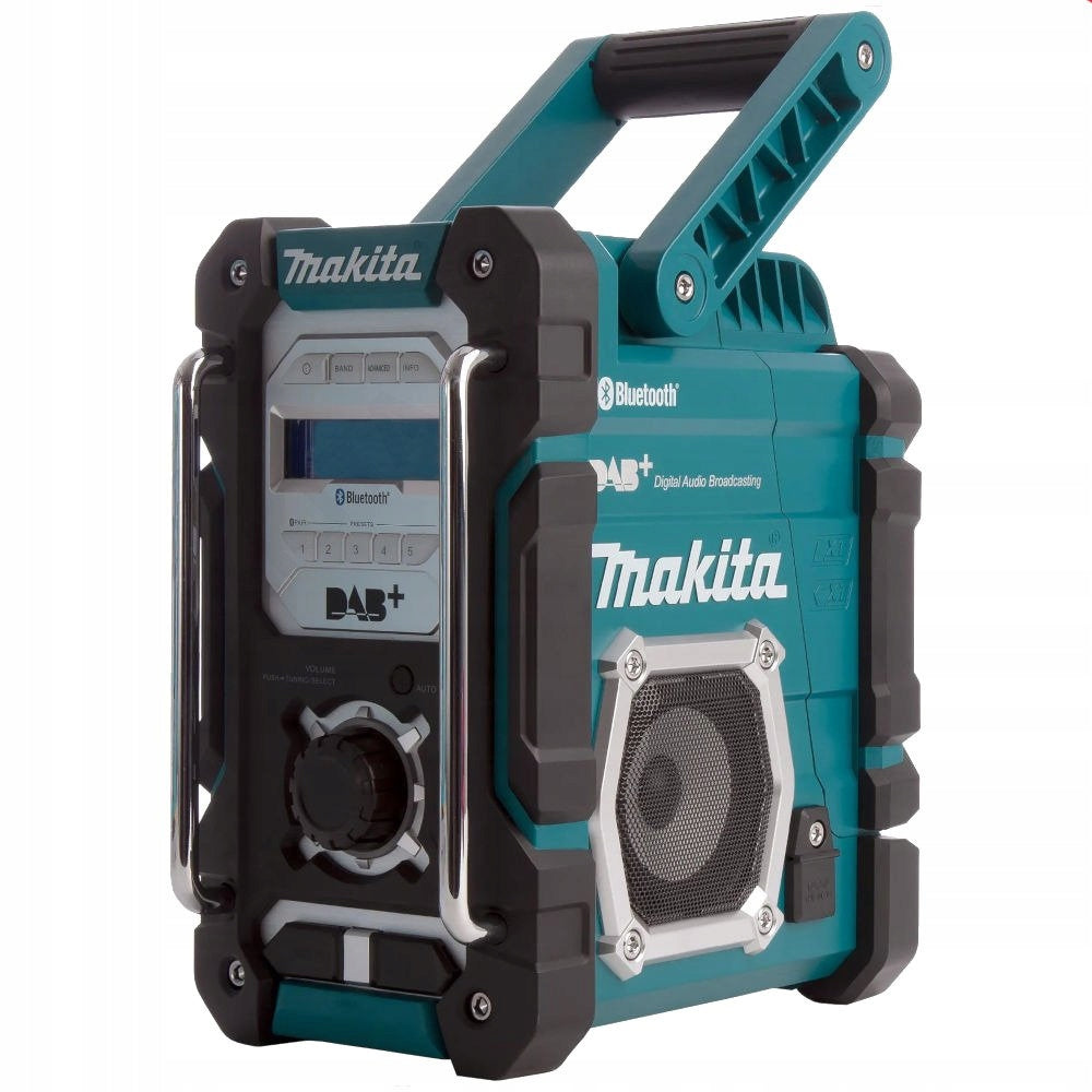 MAKITA Construction radio Bluetooth speaker DAB+ AUX power supply 12V 18V DMR112 Manufacturer code DMR112