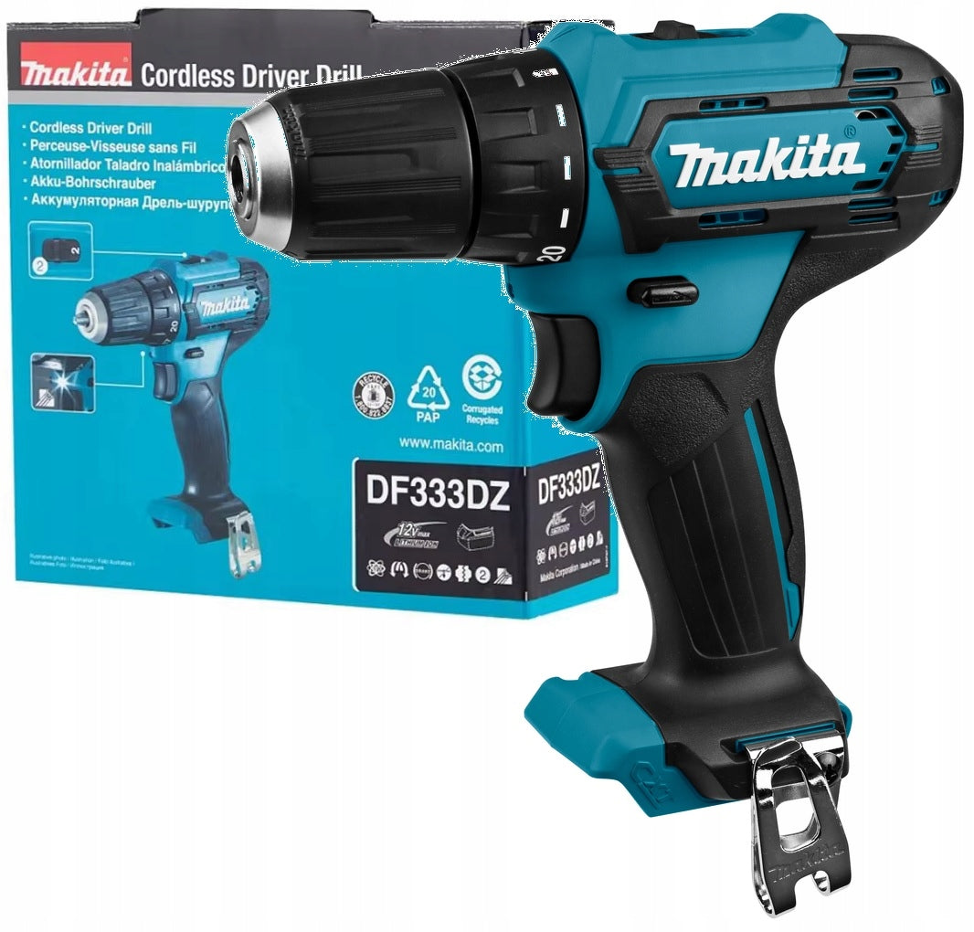 MAKITA DF333DZ CORDLESS DRILL/DRIVER 12V 30Nm