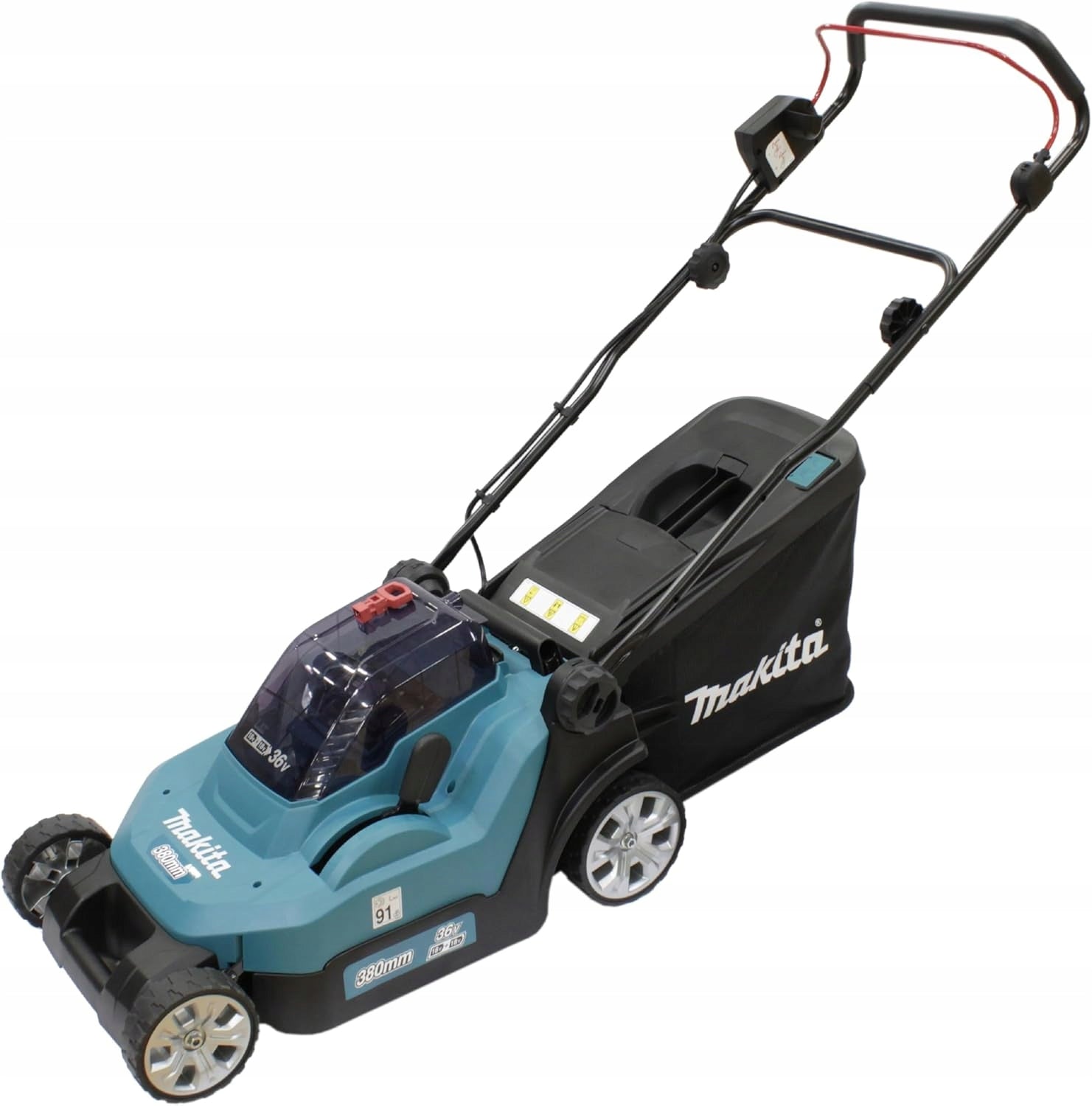 MAKITA DLM382Z 38cm 40L cordless lawn mower 560m² Packaging status original