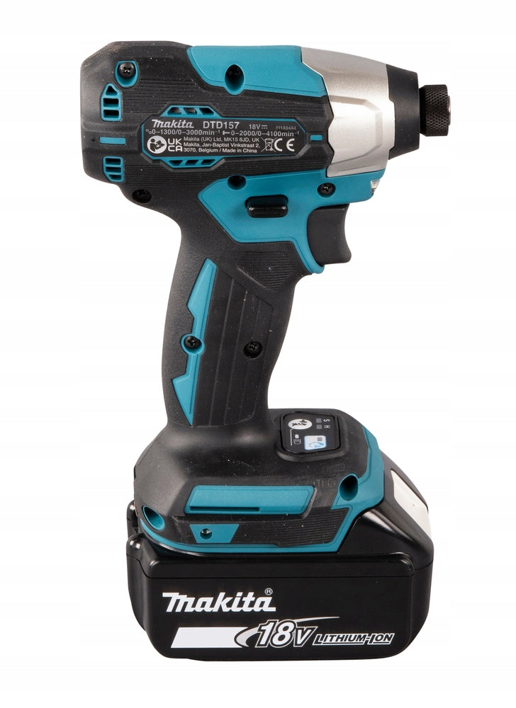 MAKITA DLX2414AJ COMBO SET 18V SCREWDRIVER DHP487 + SCREW DRIVER DTD157 Packaging status original