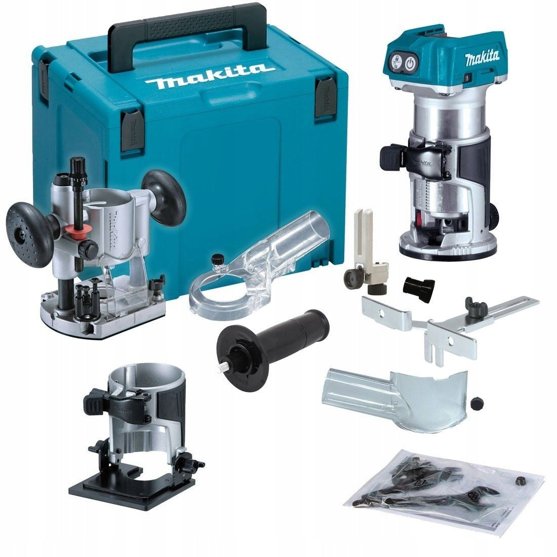 MAKITA DRT50ZJX2 HIGH SPINDLE EDGE MILLING MACHINE 18V SUITCASE Milling machine type plunge