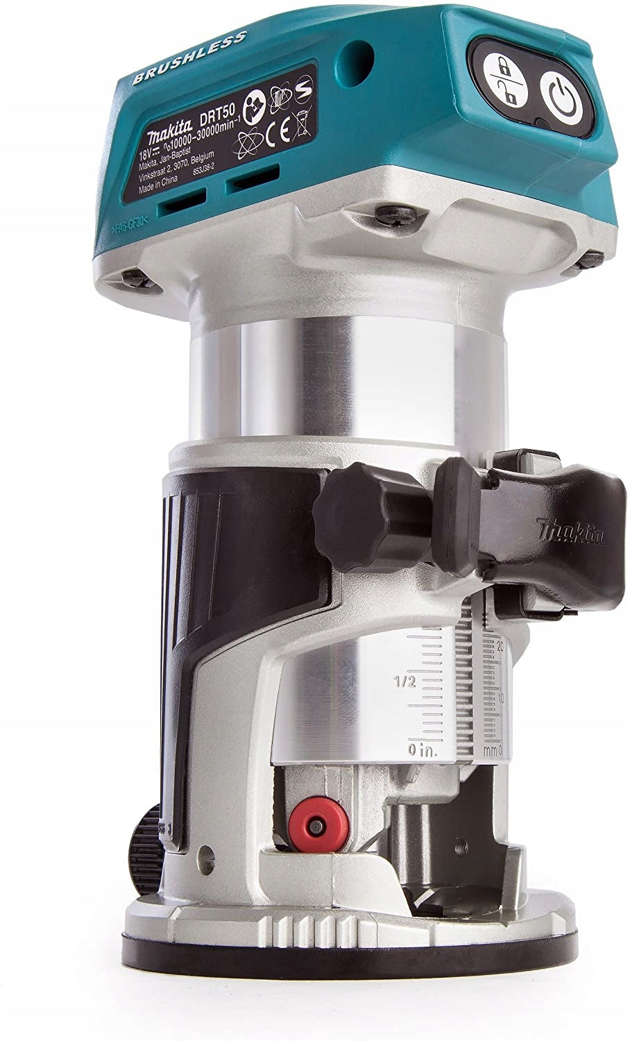 MAKITA DRT50ZJX2 HIGH SPINDLE EDGE MILLING MACHINE 18V SUITCASE Packaging status original
