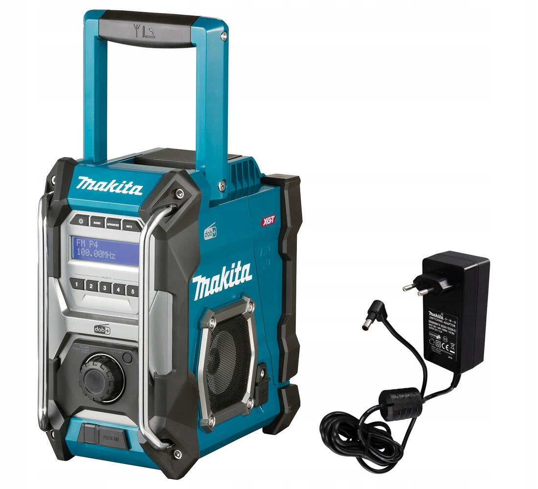 MAKITA FM DAB+ CXT LXT XGT 12V 18V 40V + MR003G power supply