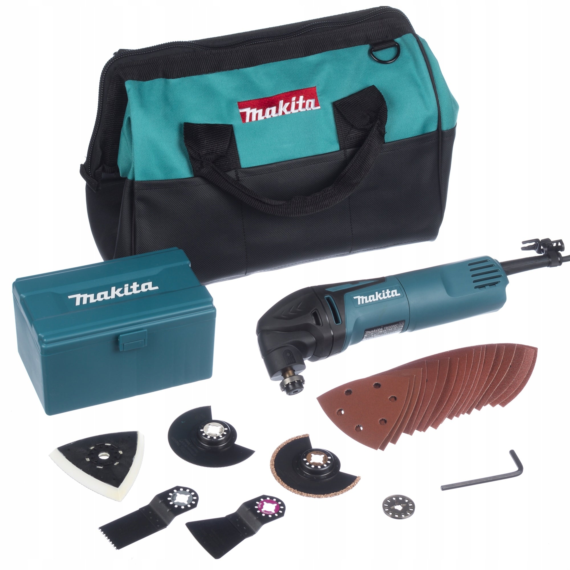 MAKITA MULTI-TOOL 320W + ACCESSORIES TM3000CX6