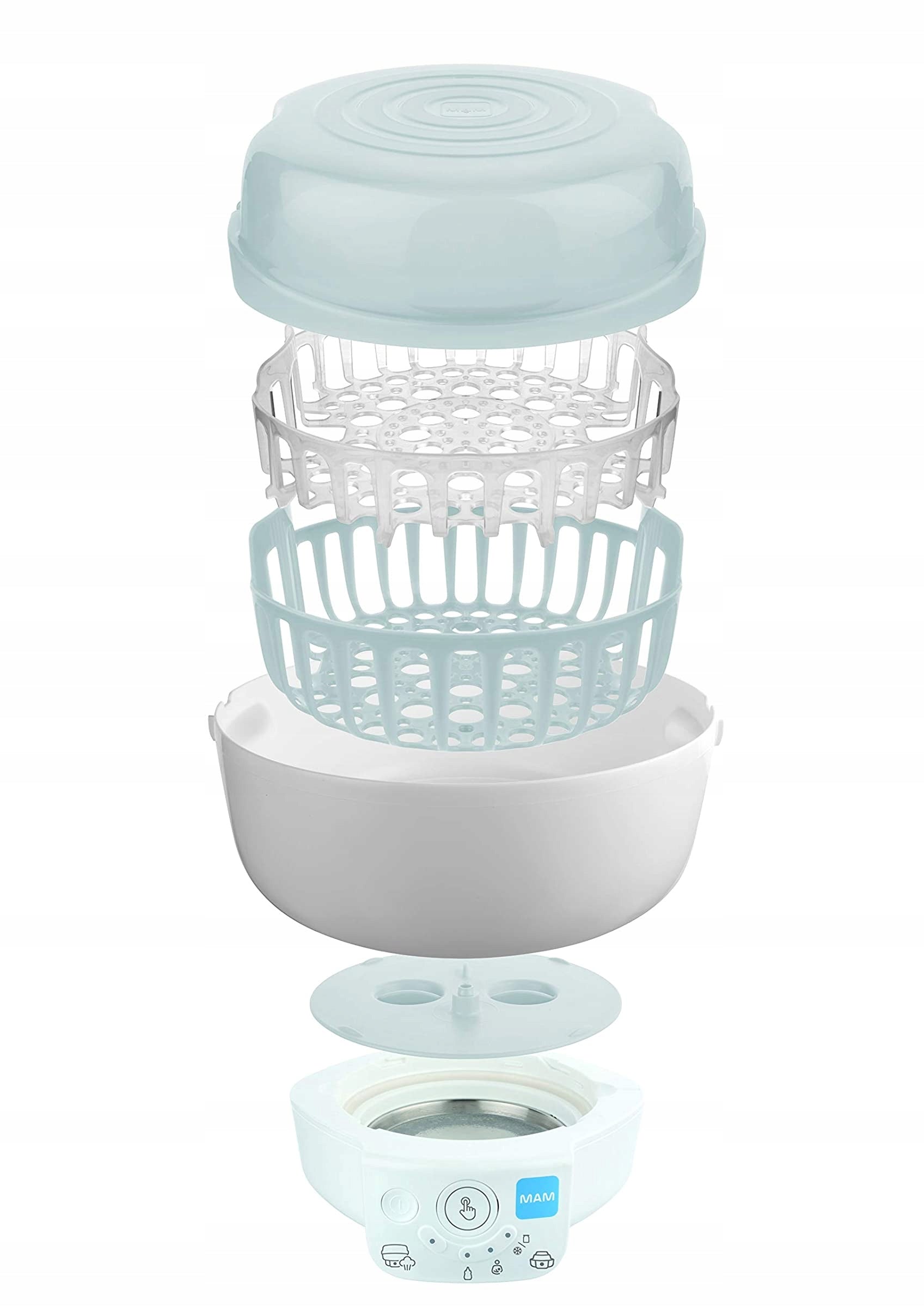 MAM Electric 6in1 Teat Bottle Sterilizer Medical device no