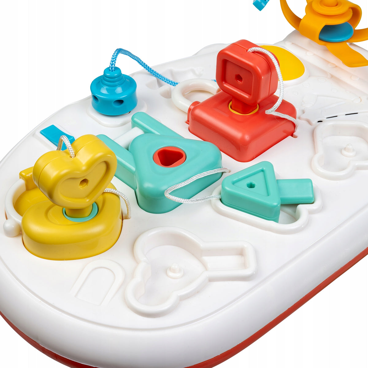 MANIPULATION TABLE INTERACTIVE EDUCATIONAL PADLOCKS PLUG SOUND MONTESSORI Manufacturer code STOLIK MANIPULACYJNY MT0150