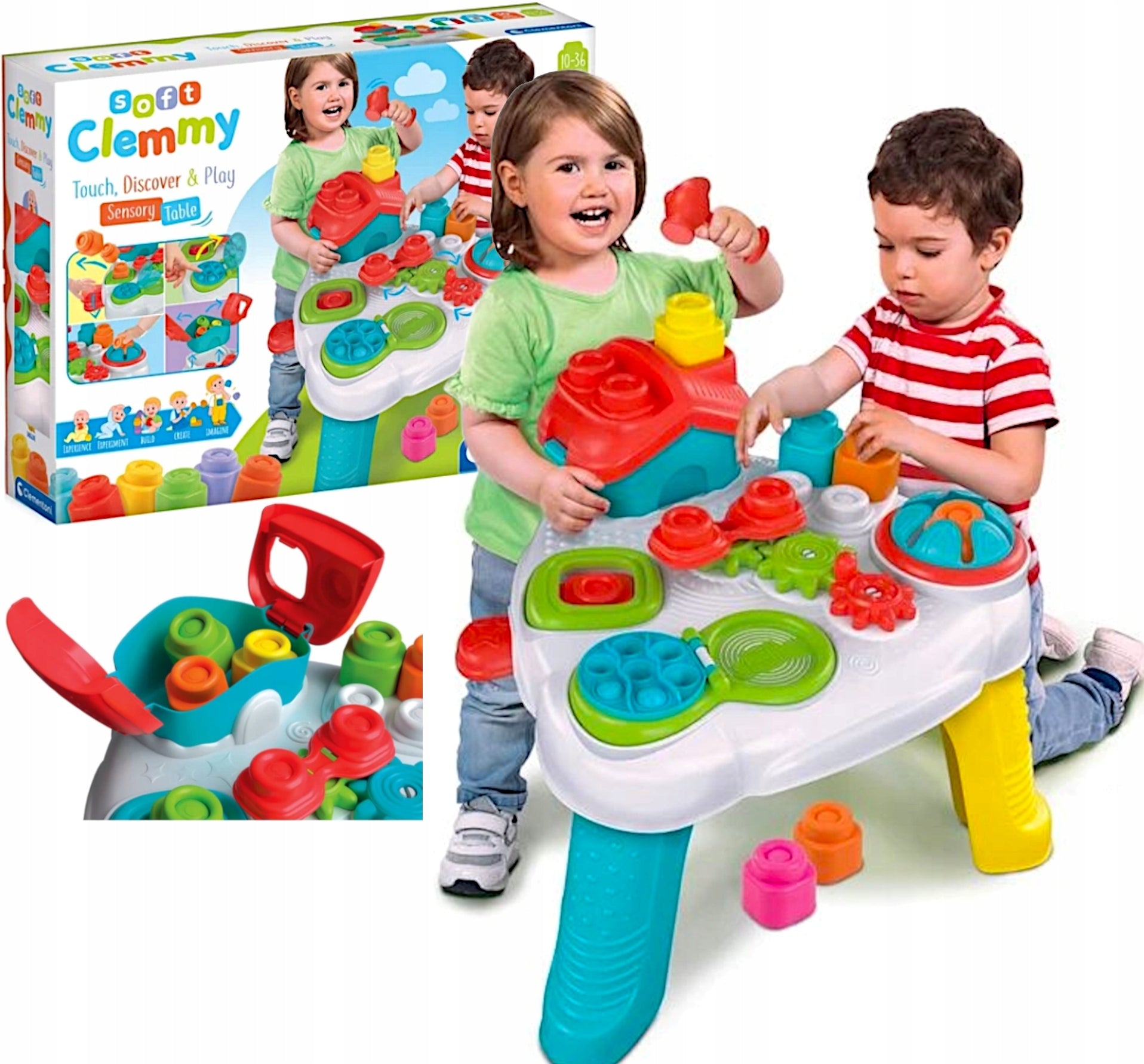 MANIPULATION TABLE SENSORY BLOCKS FOR CHILD HOLY GIFT CLEMMY