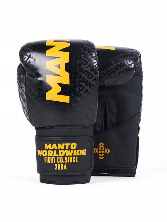 MANTO GLOVES BOXING MUAY THAI PRIME LACQUERED LEATHER 2.0 PRO 14 OZ