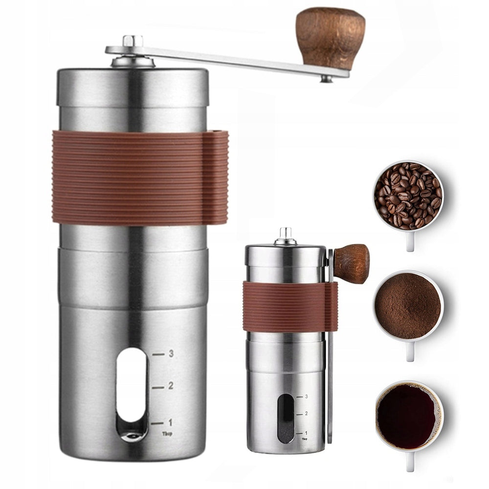 MANUAL COFFEE GRINDER WITH ADJUSTABLE GRINDING THICKNESS COFFEE BEAN GRINDER