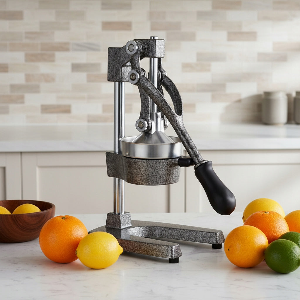 MANUAL JUICER CITRUS FRUIT LEMONS PROFESSIONAL CAST IRON 6,2 Packaging status original