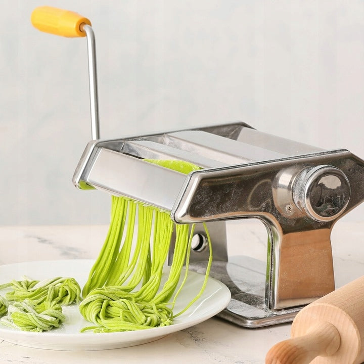 MANUAL LASAGNA DUMPLINGS PASTA DOUGH ROLLING MACHINE 2in1 Packaging status original