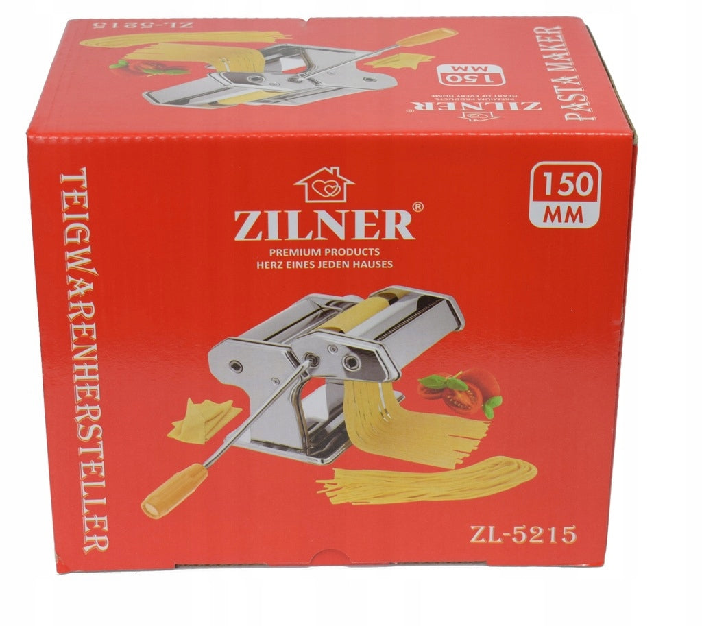 MANUAL MACHINE FOR ROLLING PASTA AND DOUGH STAINLESS STEEL SET XXL Packaging status original
