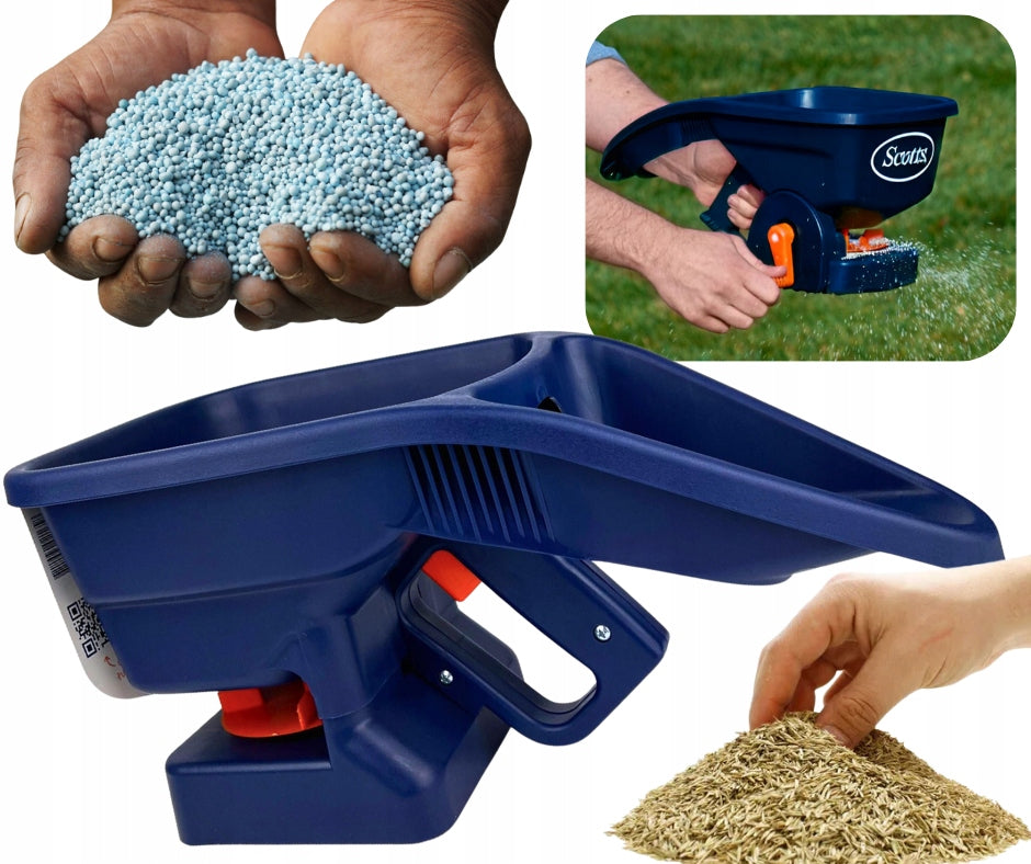MANUAL SEED SPREADER GRASS FERTILIZER SAND SALT PRO HANDY 3L Brand Everris