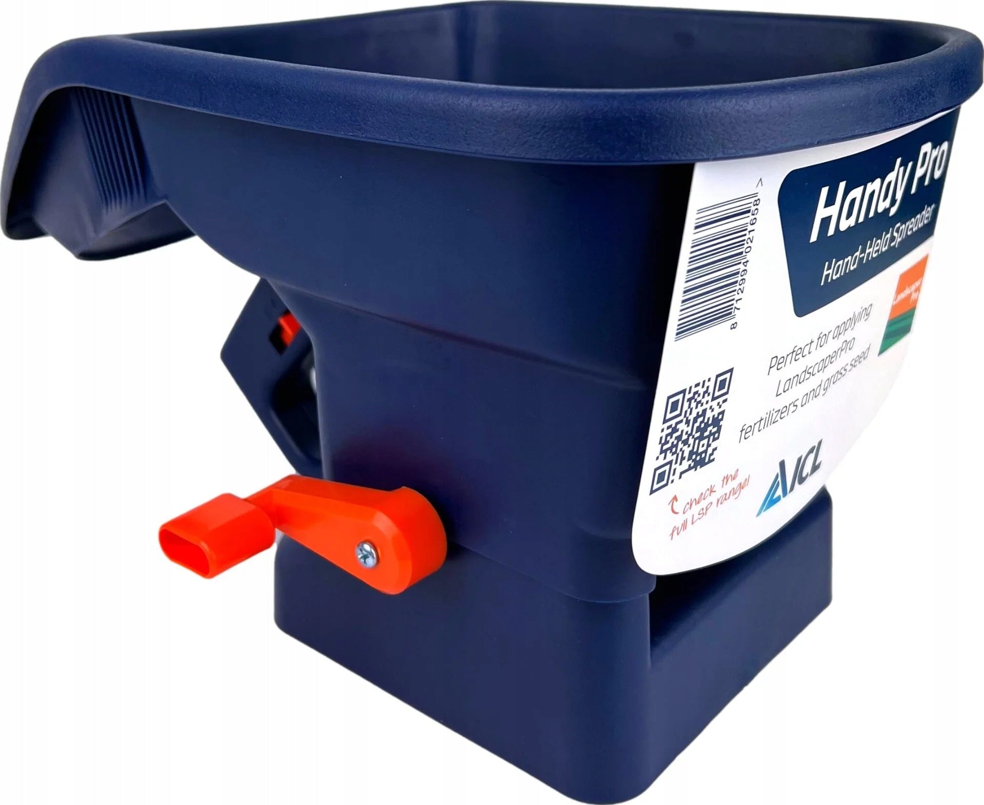 MANUAL SEED SPREADER GRASS FERTILIZER SAND SALT PRO HANDY 3L EAN (GTIN) 8712994002886