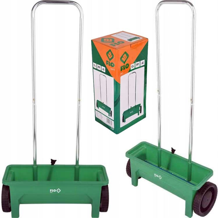 MANUAL SEED SPREADER SALT GRASS FERTILIZER 12L