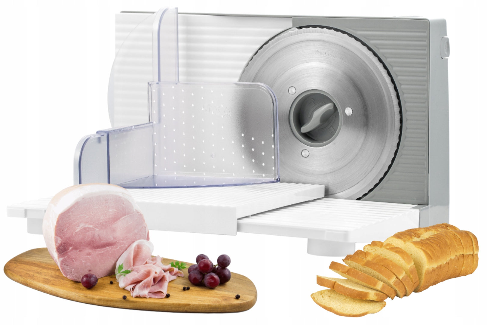 MANUAL SLICER FOR SLICING MEATS OF COLD CUTS AND BREAD