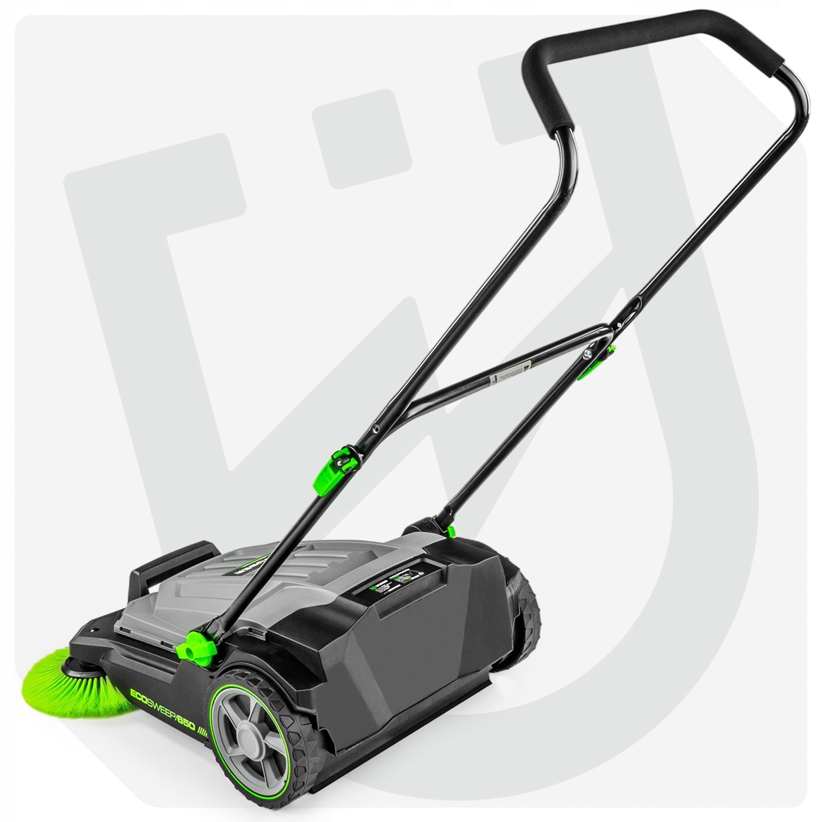 MANUAL SWEEPER FOR LEAVES OF PAVING STONES DRIVEWAY GARDEN WALKWAY 20L 65 CM Manufacturer code W42670 ZAMIATARKA RĘCZNA DO LIŚCI