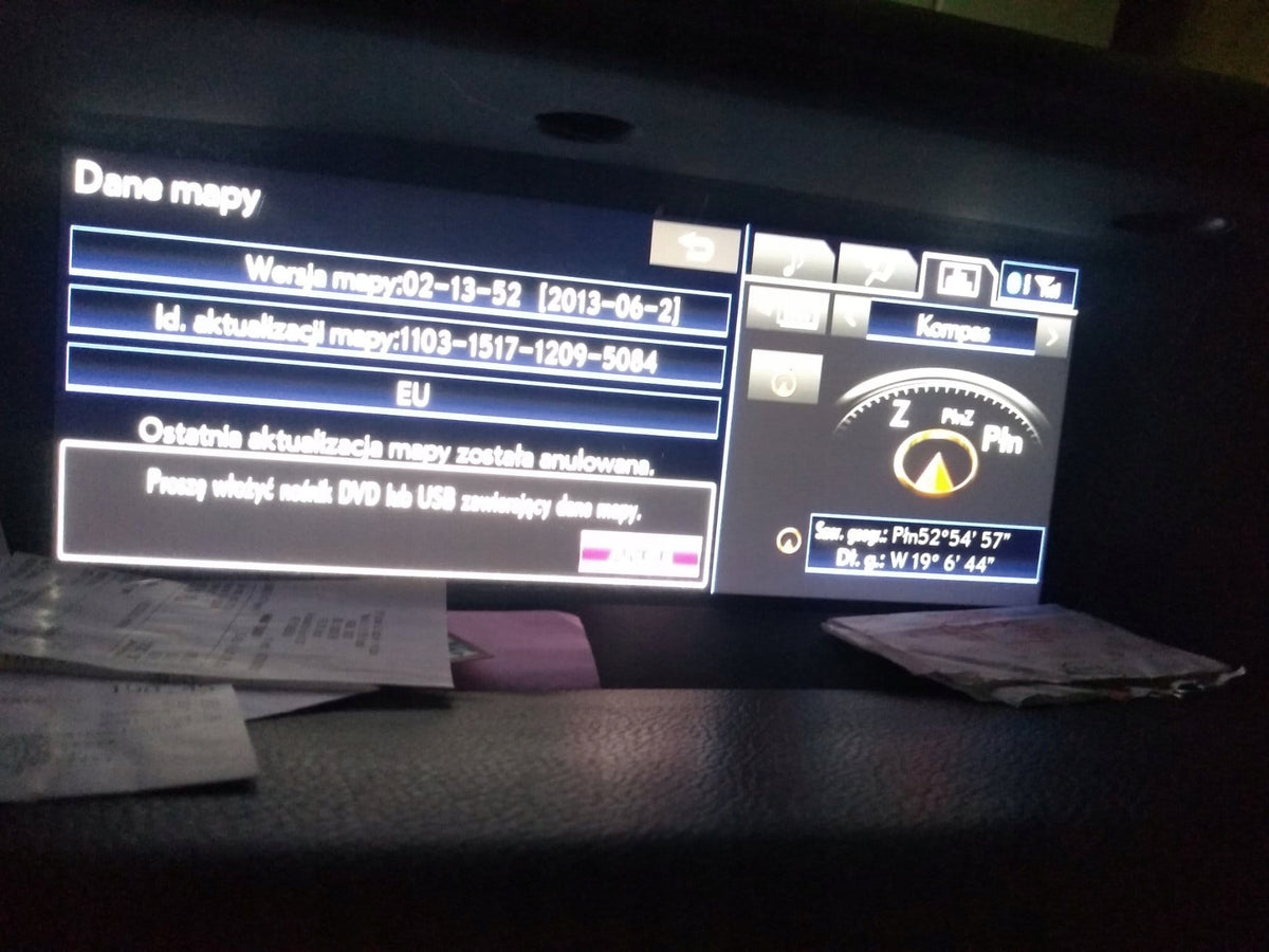 MAP FOR NAVIGATION LEXUS GEN7 11HDD 2023 CT ES GS GX IS LS ES RC NX Brand Lexus