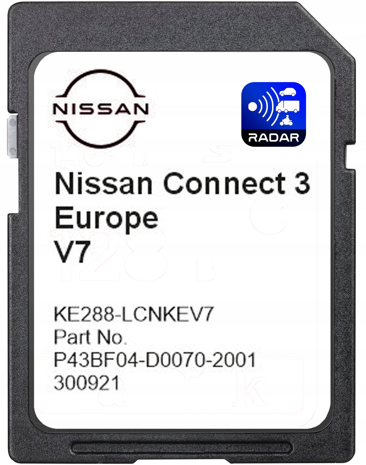 MAP FOR NAVIGATION SD CARD NISSAN LCN3 V7 2022/2023 EU Polish LEKTOR RADARY