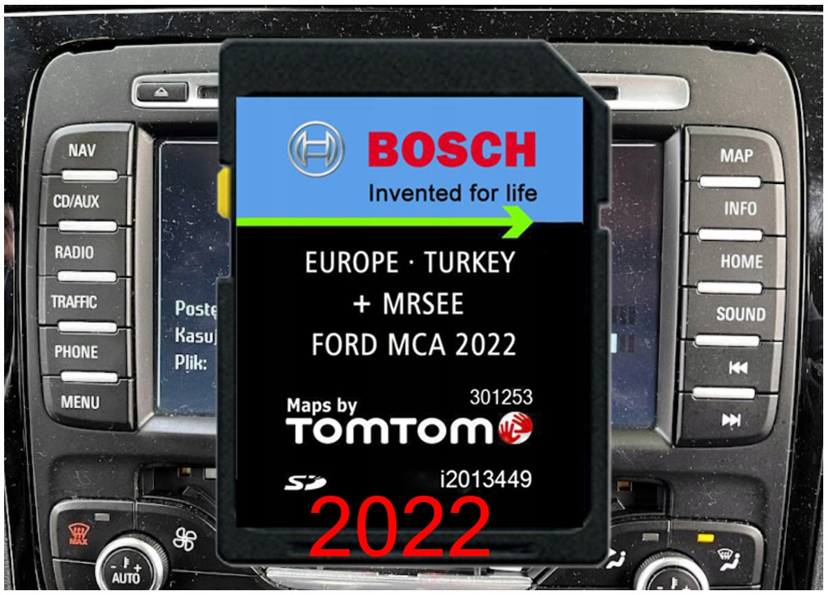 MAP NAVIGATION FORD MCA KUGA S-MAX EU 2022 Manufacturer code MAPA DO NAWIGACIJ TravelPilot MCA 2022
