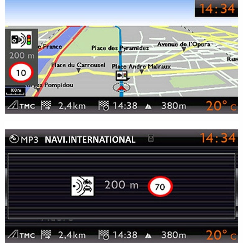 MAP NAVIGATION Peugeot Citroen Fiat RNEG MyWay WipNav SD CARD RADARY 2025 Brand no brand