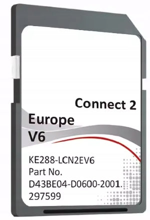 MAP NISSAN CONNECT 2 CARD V6 MICRA JUKE NOTE LATEST RELEASE 2021/2022 Manufacturer code Mapa Nissan Connect 2 LCN2 2021/2022