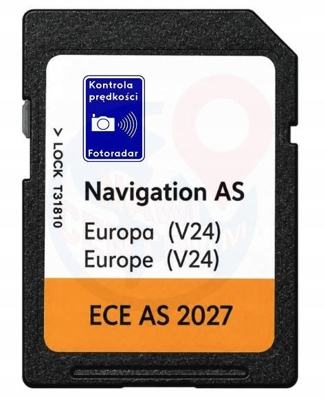 MAP SD GPS DISCOVERY MEDIA MIB2 V24 2027 CADDY TIGUAN PASSAT POLO RADARS