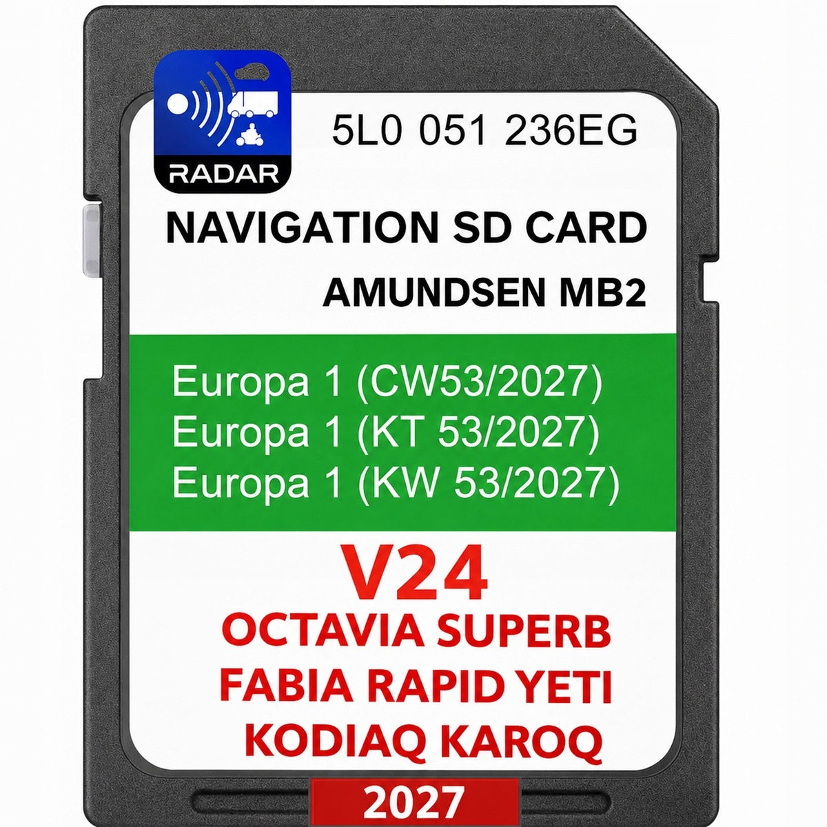 MAP SKODA GPS AMUNDSEN MIB2 GEN2 2027 V24SUPERB OCTAVIA YETI RAPID FABIA