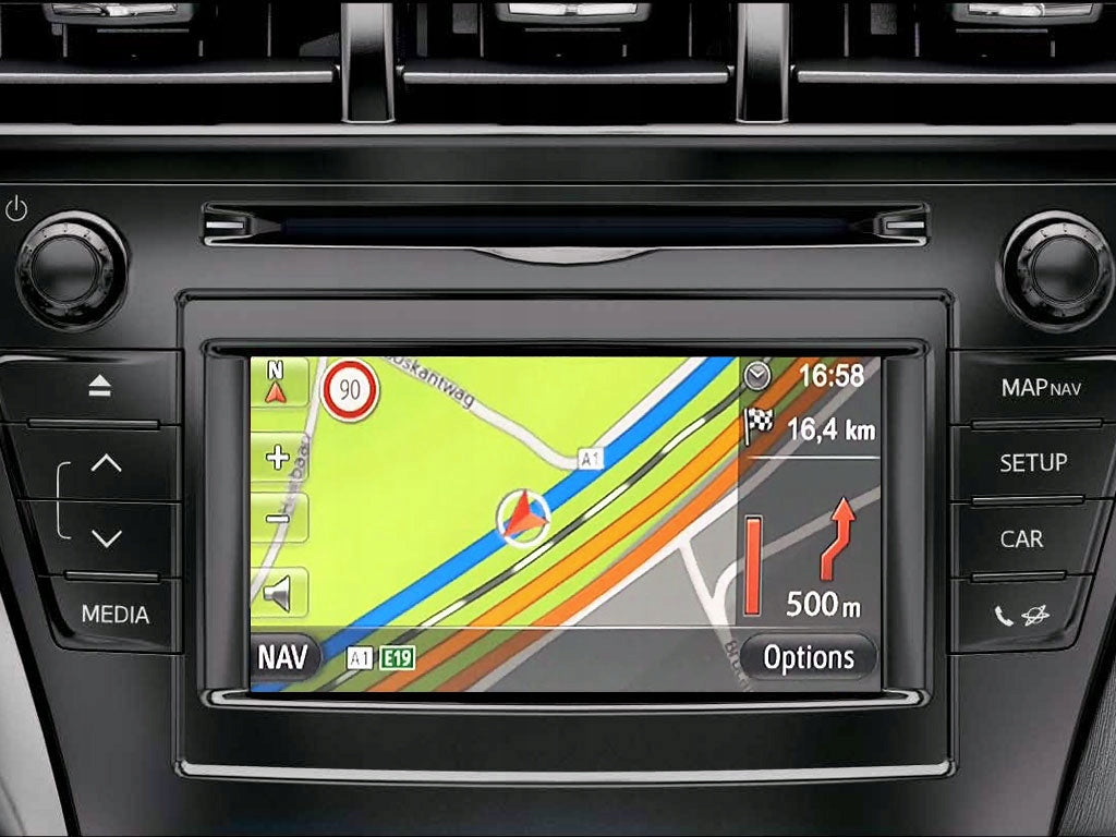 MAP TO TOYOTA TOUCH GO TOUCH 2 WITH GO PLUS 2024/2025 EUROPE LATEST