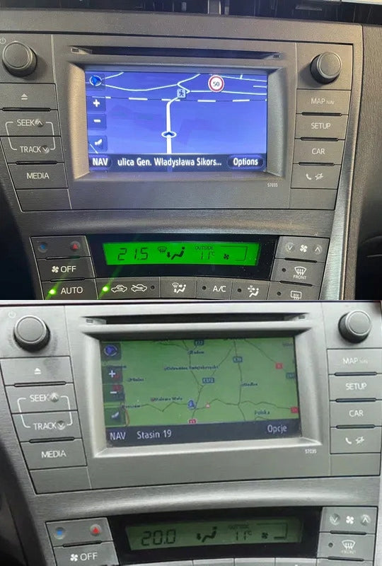 MAP TOYOTA PRIUS (2012-2013) TOYOTA TOUCH GO Brand Toyota