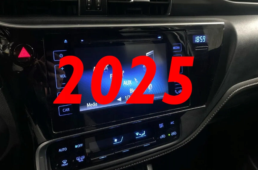MAP UPDATE MAP 2025 TOYOTA AURIS (2014-2018) TOYOTA TOUCH 2 GO ONLIN