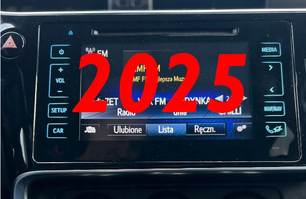 MAP UPDATE MAP 2025 TOYOTA COROLLA (2014-2019) TOYOTA TOUCH 2 GO