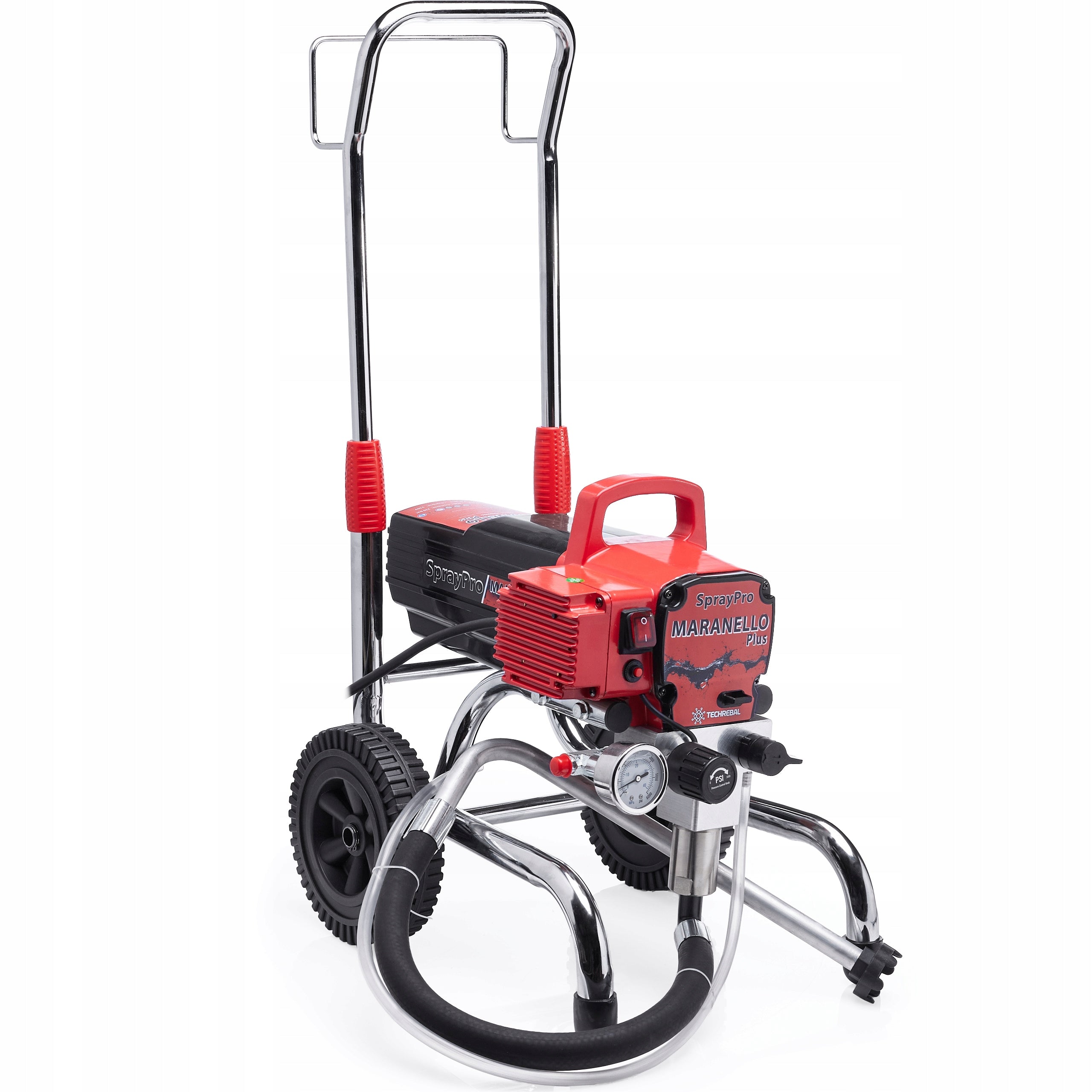 MARANELLO HYDRODYNAMIC PISTON PAINT SPRAYER + 2,4L/MIN 2000W HOSE 13M Brand Techrebal