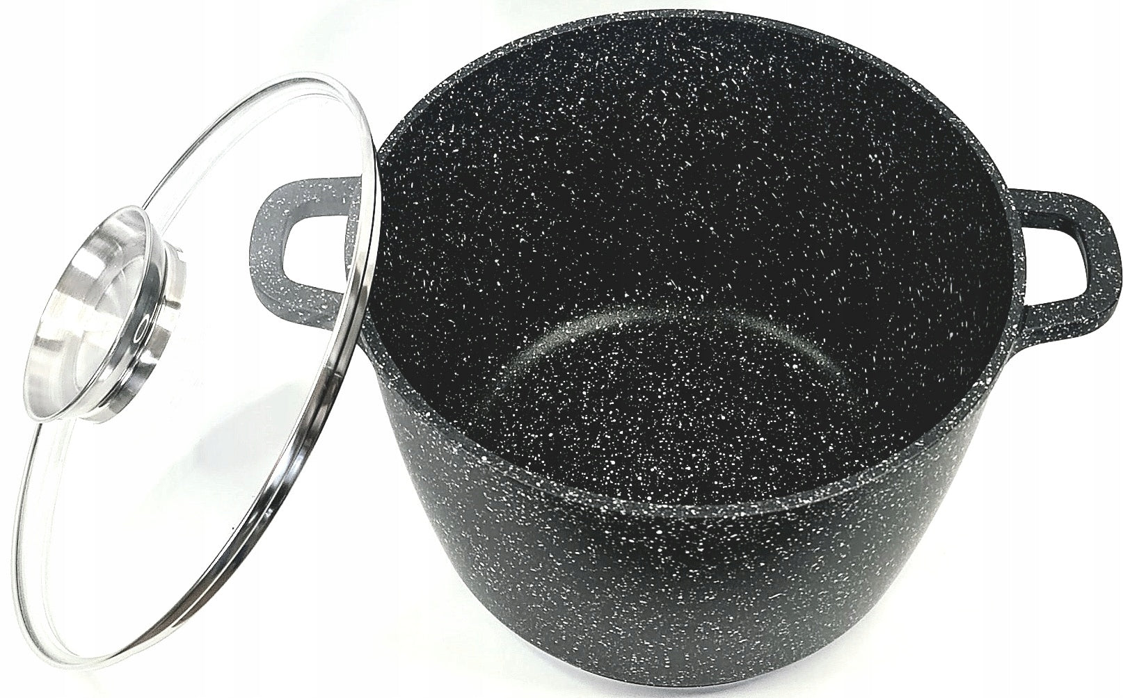 MARBLE POT 10 L WITH GLASS COVER INDUCTION Manufacturer code 4408