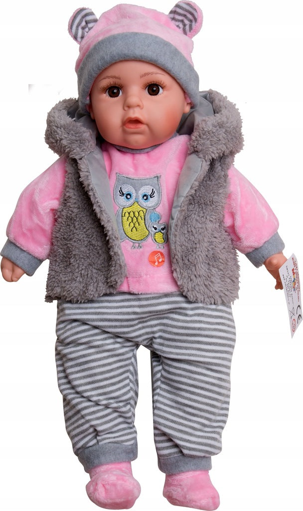 MARIOTOYS BABY DOLL 45 CM SPEAKS AND SINGS in Polish - 68 EAN (GTIN) 5906058000168