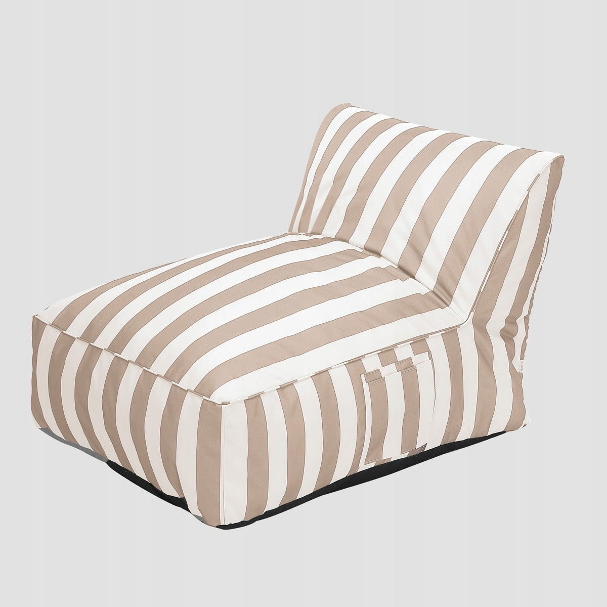 MARIS couch in white and beige stripes 72x102x65 cm HOMLA Packaging status original