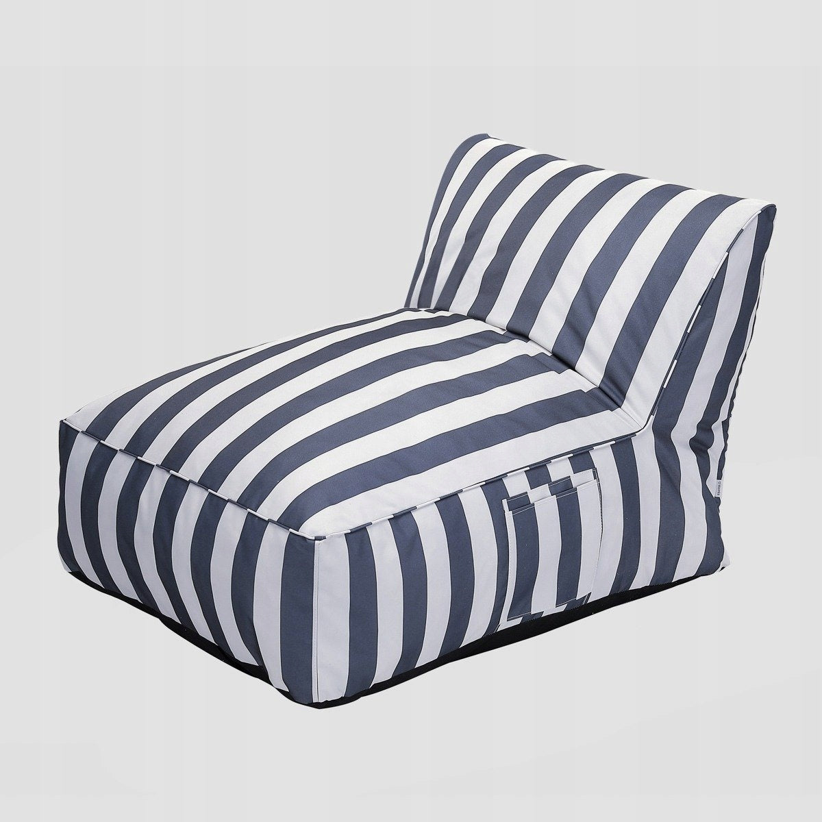 MARIS couch with white and blue stripes 72x102x65 cm HOMLA Brand Homla