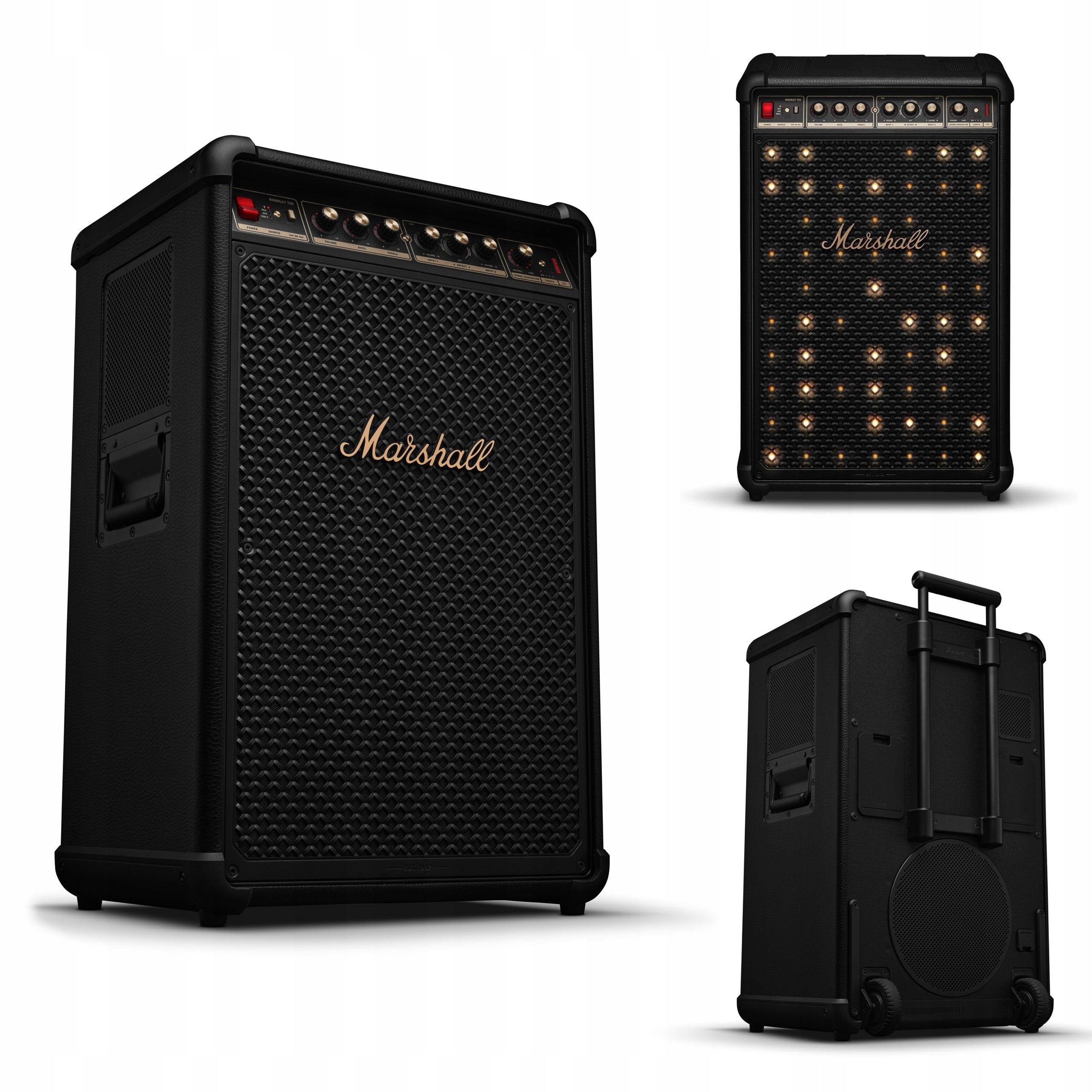 MARSHALL PORTABLE BLUETOOTH SPEAKER BROMLEY 750 BLACK-COPPER