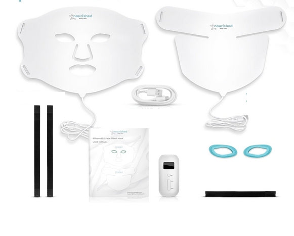 MASK 7 COLORS FOR FACE REGENERATIVE THERAPY LED NOURISHED FACE AND NECK Medical device no