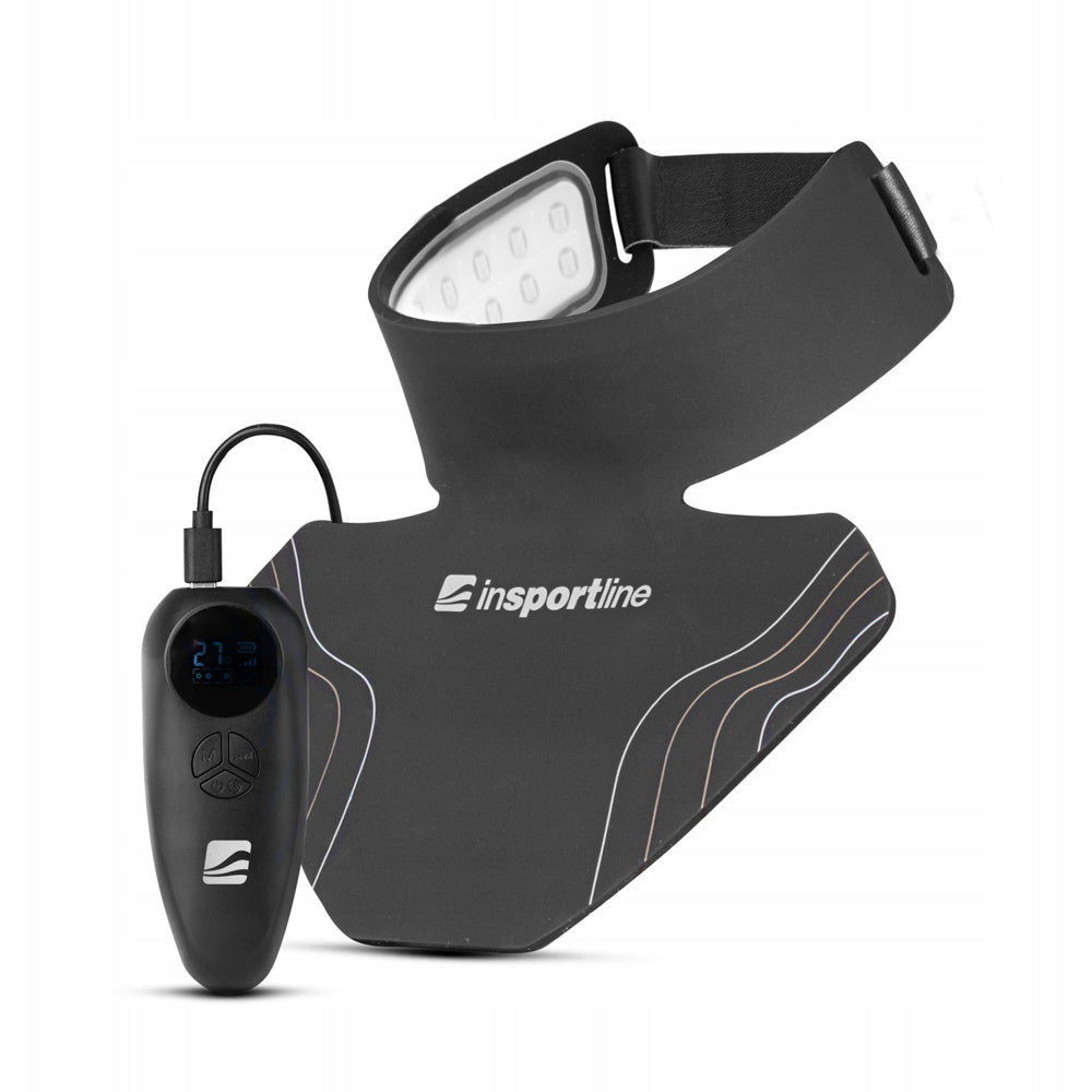 MASK LED neck neckline inSPORTline RADEMIS INFRARED NIR 60 LEDs 2500mAh