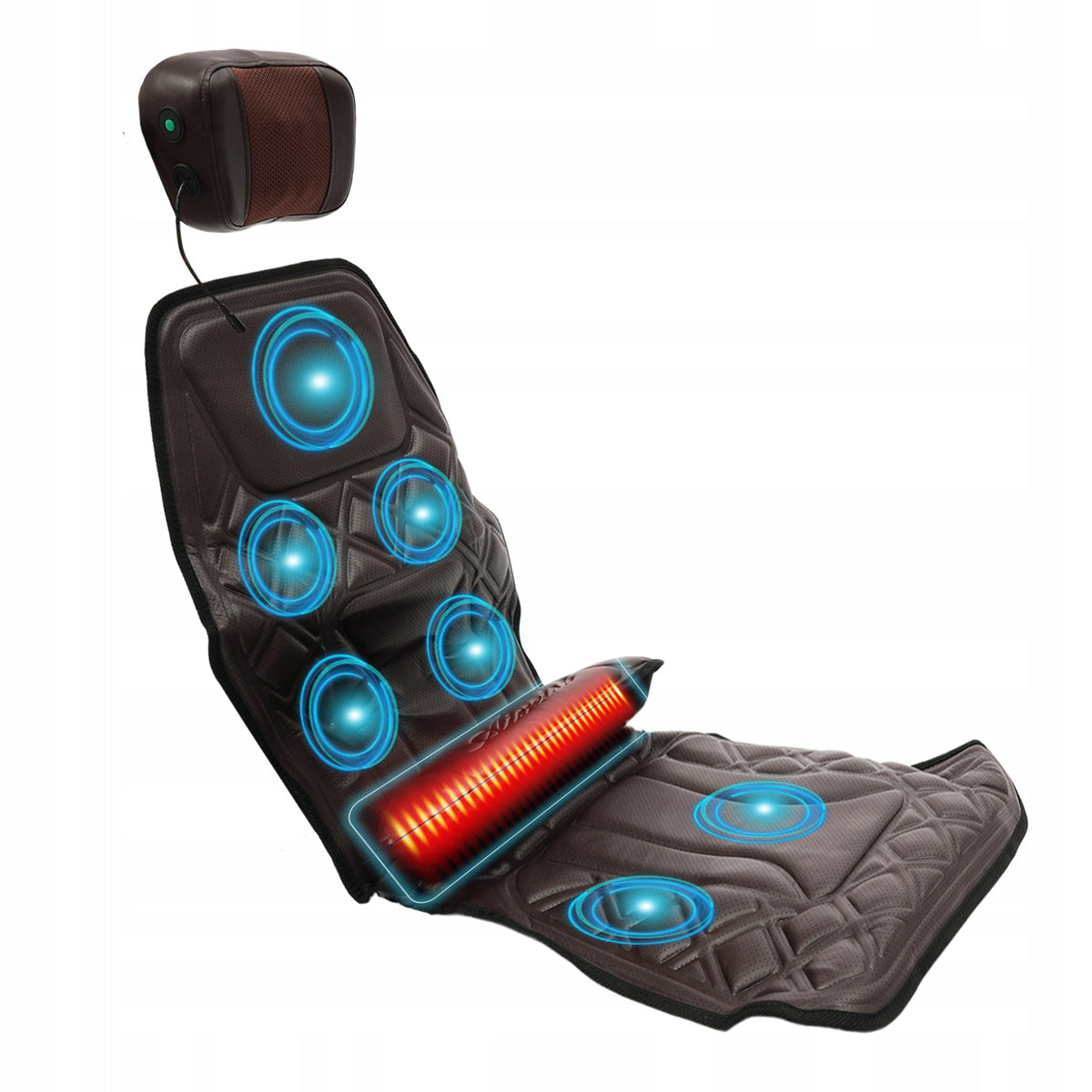 MASSAGE CUSHION,CAR AND HOME MASSAGE SEAT CUSHION 120x50CM