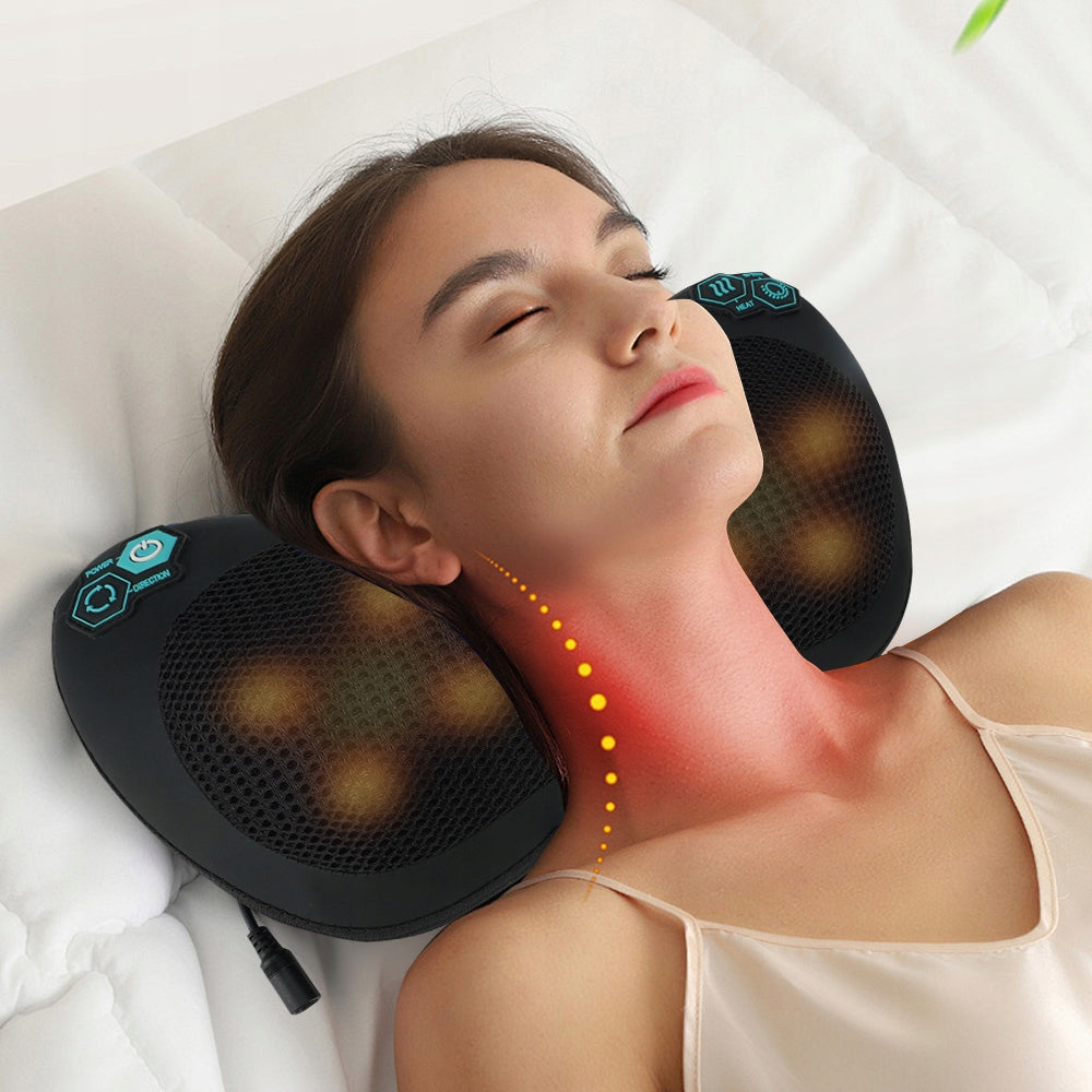 MASSAGE DEVICE, ELECTRIC NECK AND NECK MASSAGE PILLOW PU SKIN Medical device no