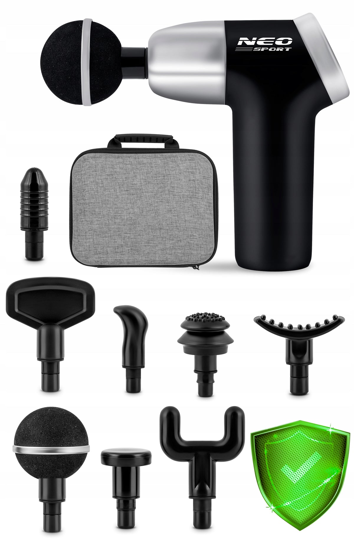 MASSAGE GUN BACK MASSAGER MASSAGE GUN NEO-SPORT Medical device no