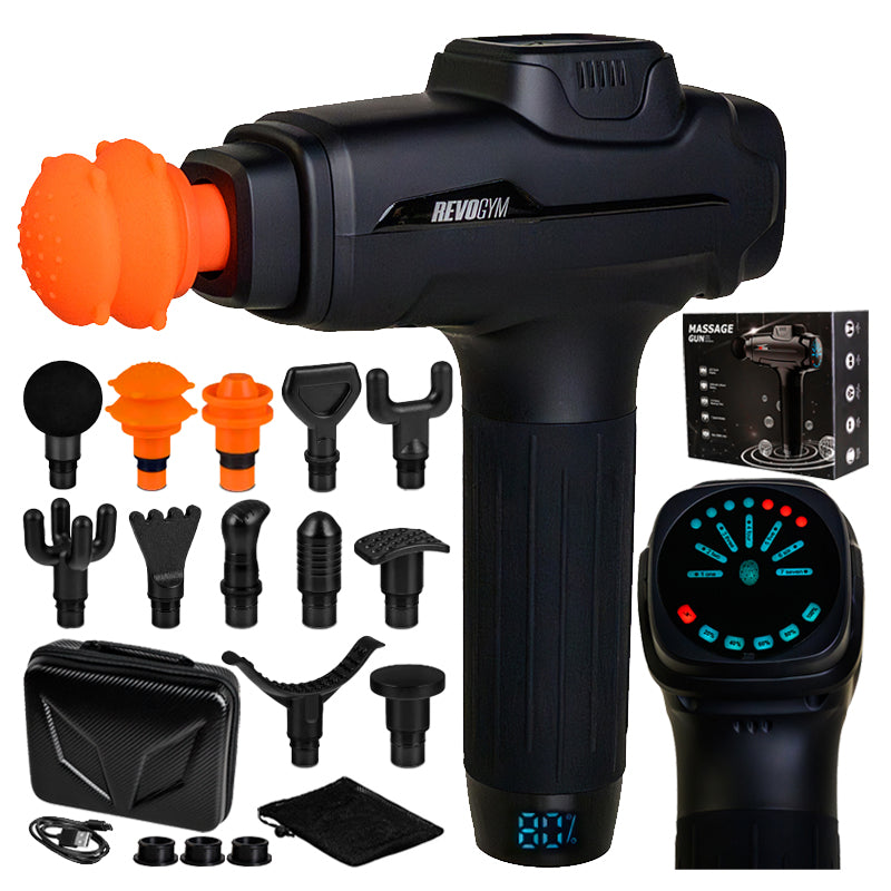 MASSAGE GUN POWERFUL BODY MASSAGER MASSAGE GUN 100W+12 TIPS RP20
