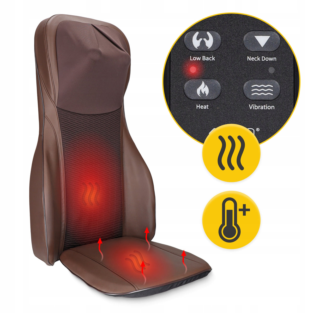 MASSAGE MAT FOR VIBRATION CHAIR HEATED TO THE BODY ULTRA EAN (GTIN) 5905973404105