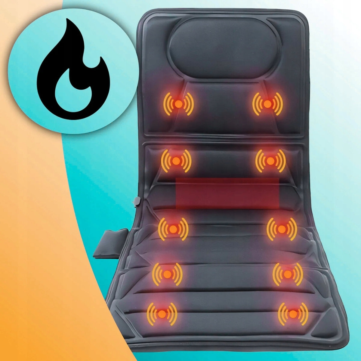 MASSAGE MAT FOR VIBRATION MASSAGE FOR ARMCHAIR BODY BACK BED PILOT Packaging status original