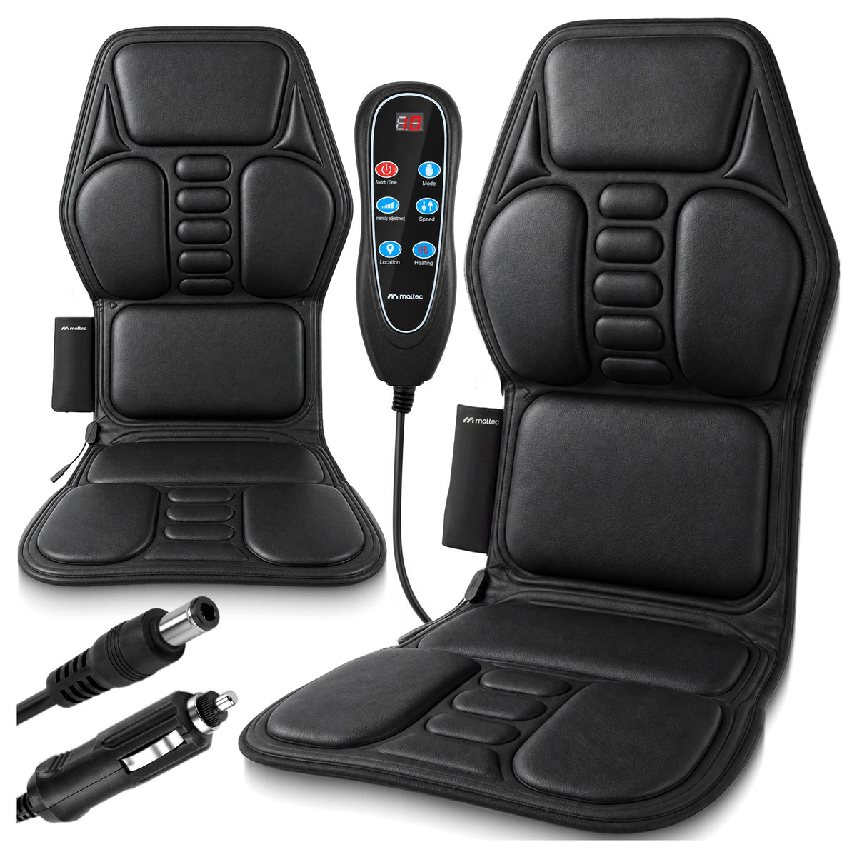 MASSAGE MAT FOR VIBRATION SEAT WITH HEATING FUNCTION FOR CAR