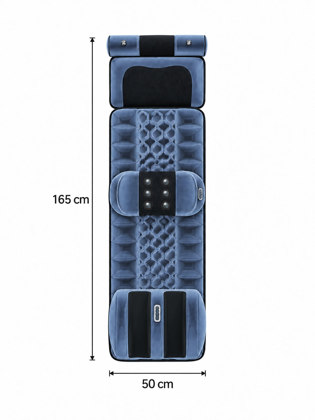 MASSAGE MATTRESS Body Massage Mat with Electric Lumbar Traction – Velour Packaging status original