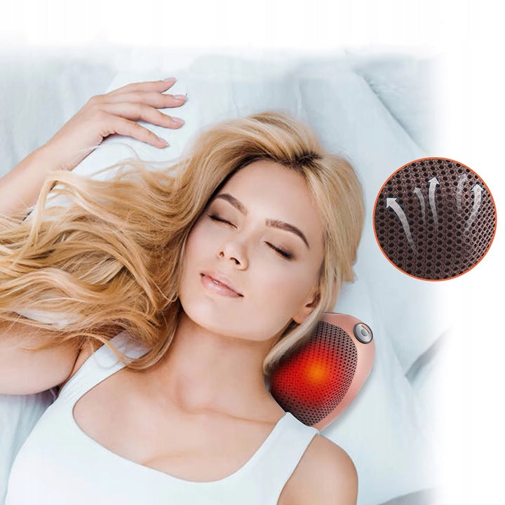 MASSAGE PILLOW BODY NECK SEW BACK MASSAGER SHIATSU RELAXING MASSAGE Manufacturer code Poduszka masująca shiatsu do ciała