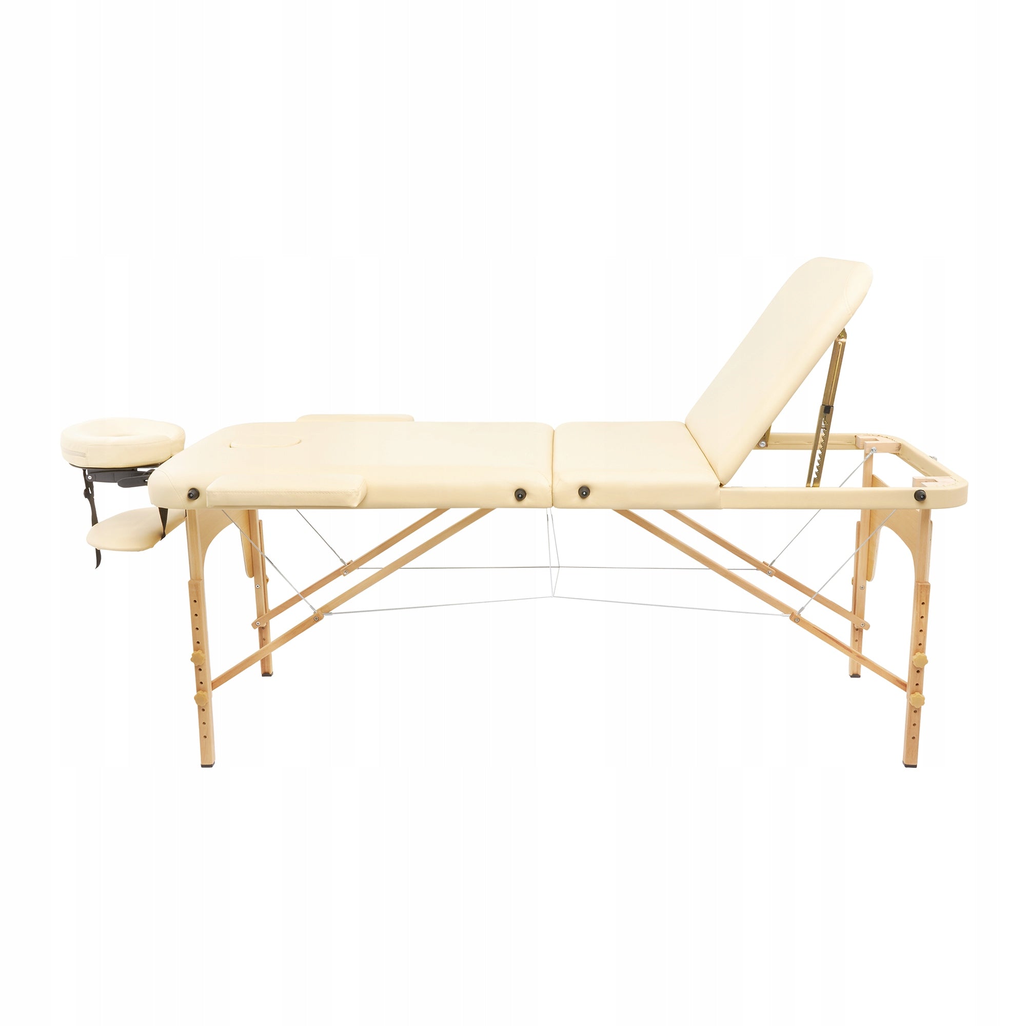 MASSAGE TABLE FOLDING 4FIZJO wood adjustable Manufacturer code Stół do masażu i rehabilitacji drewniany
